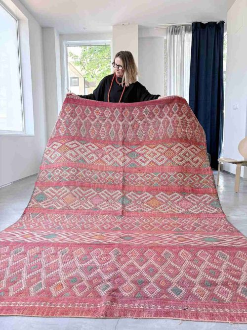 Kelim Berberteppich vintage bunt