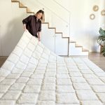 Mrirt Berberteppich weiss geometrisch