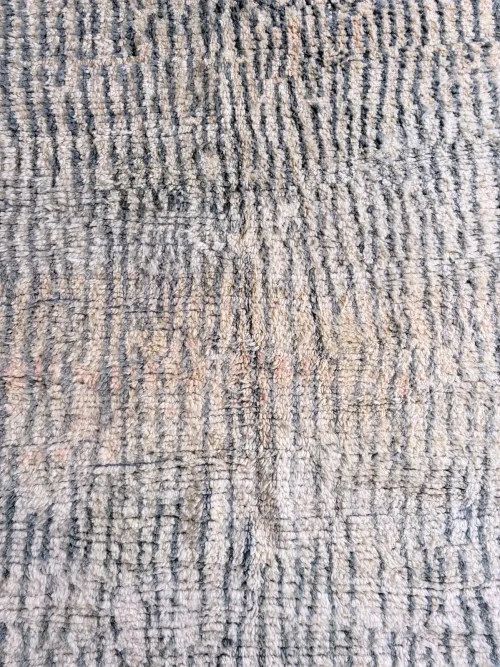 Vintage Berberteppich mit Linienmuster