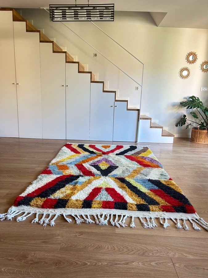 BOUJAAD BERBERTEPPICH „PARVIN“ GRAFISCH – 245 X 150 CM 4 Boujaad Berberteppich grafish Parvin