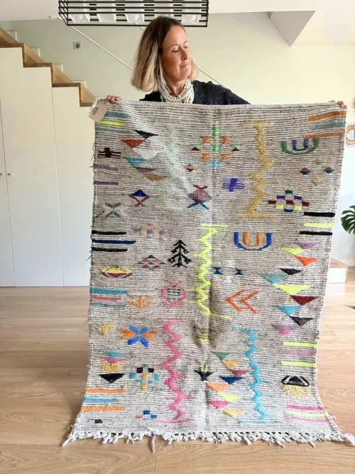 Kelim Teppich bunt