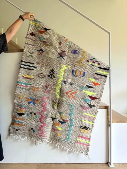 Kelim Teppich bunt